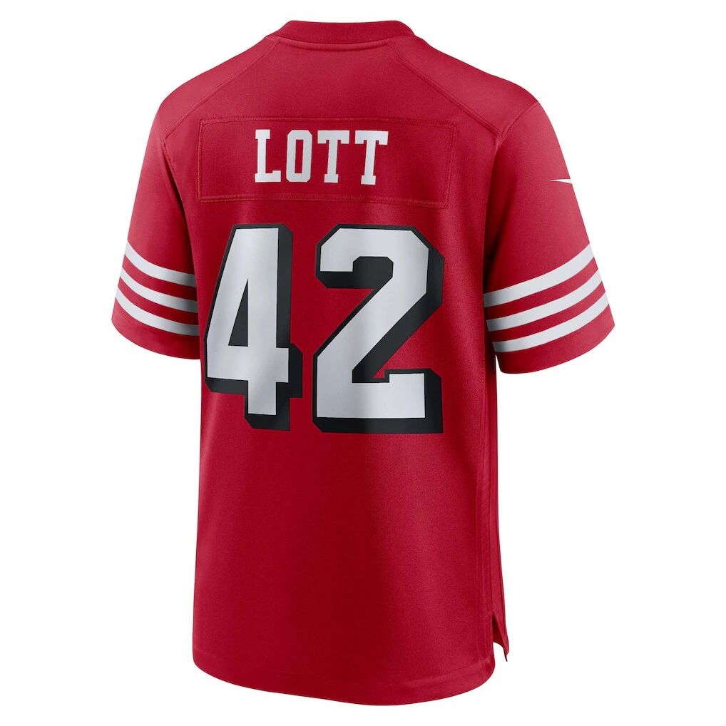 Ronnie Lott San Francisco 49ers Nike Retired Player Alternate Game Jersey - Scarlet
