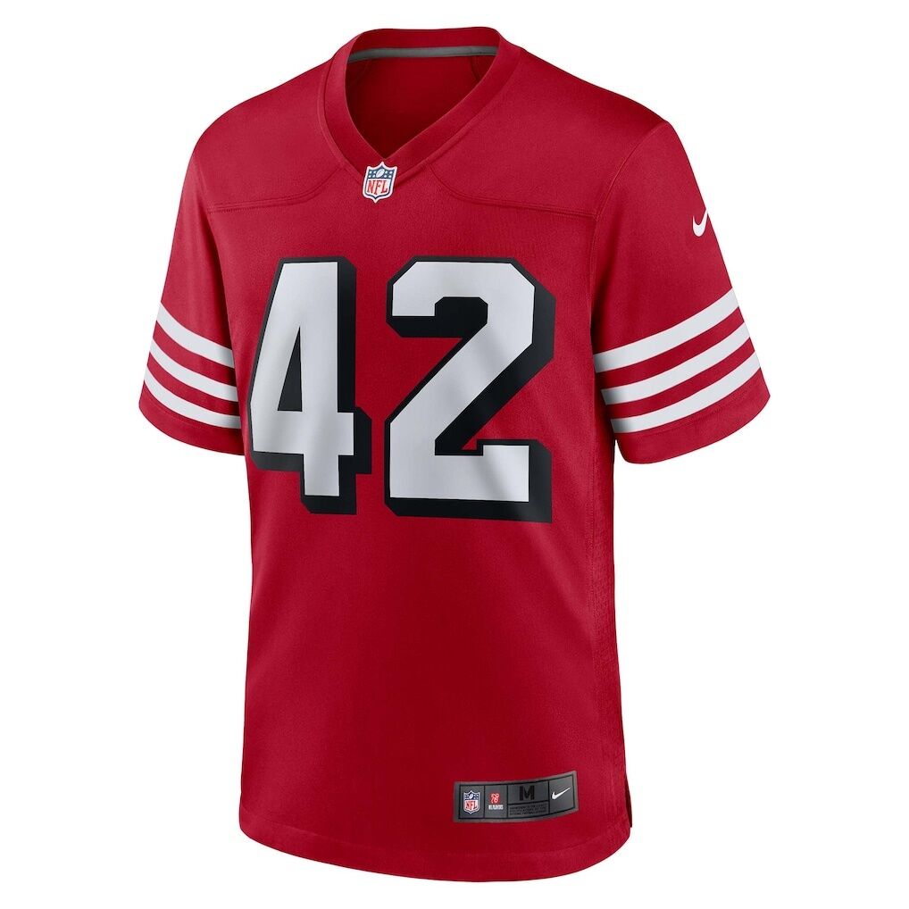 Ronnie Lott San Francisco 49ers Nike Retired Player Alternate Game Jersey - Scarlet