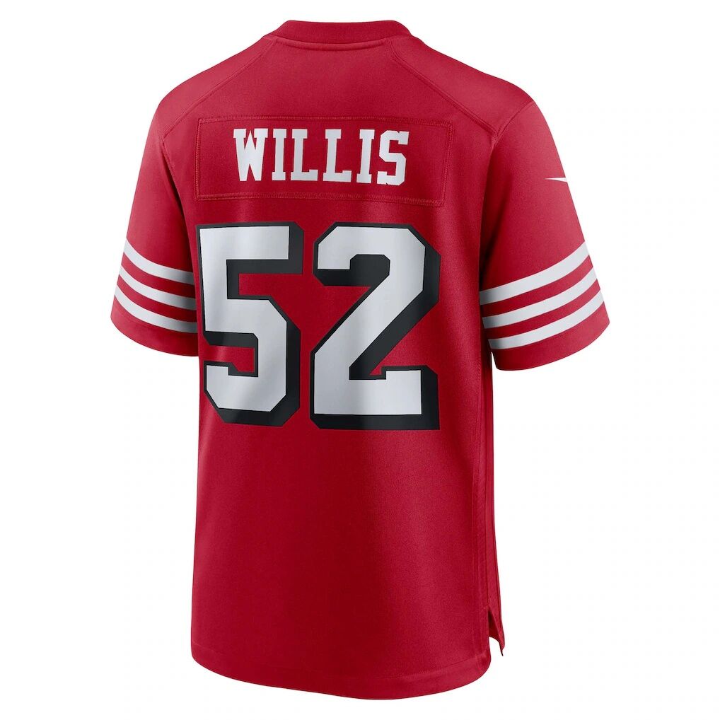 Patrick Willis San Francisco 49ers Nike Retired Player Alternate Game Jersey - Scarlet