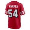 Fred Warner San Francisco 49ers Nike Alternate Game Jersey - - Detail View