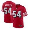 Fred Warner San Francisco 49ers Nike Alternate Game Jersey - - Front View