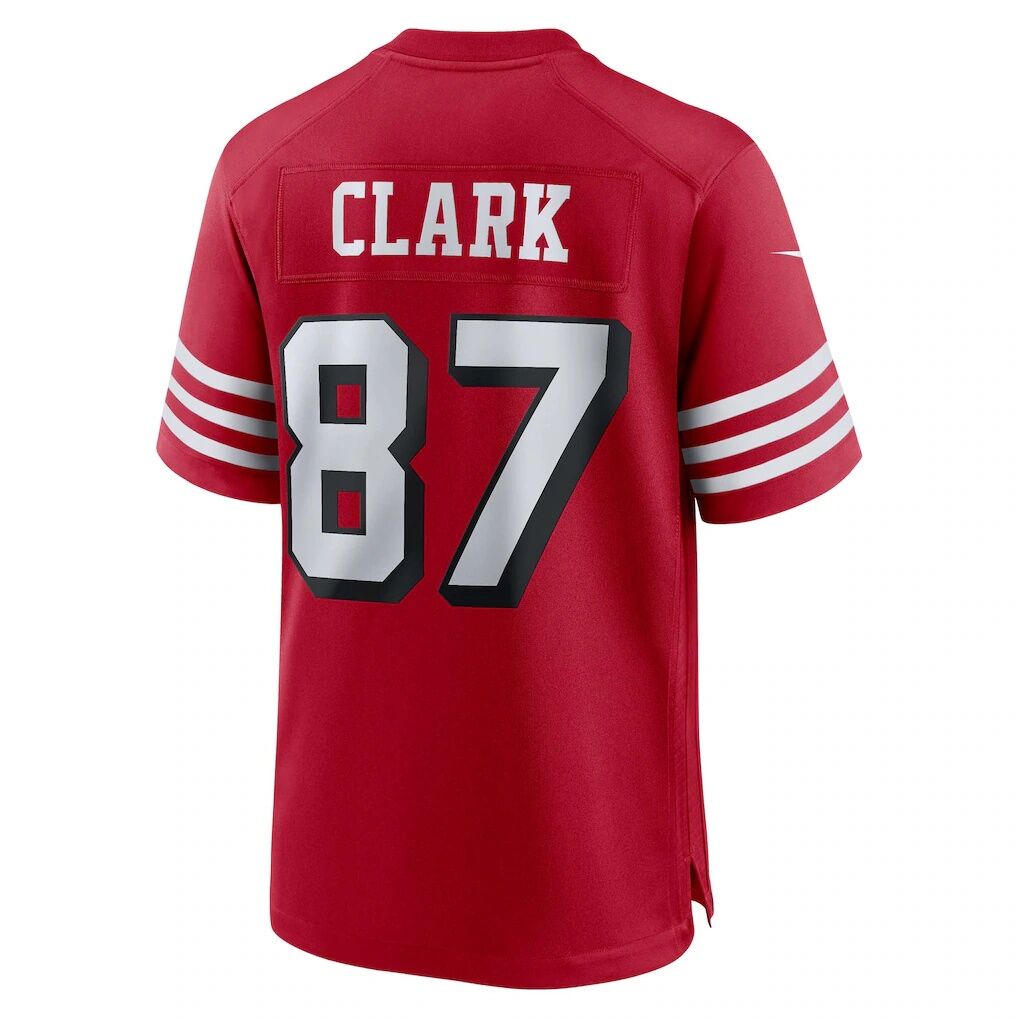 Dwight Clark San Francisco 49ers Nike Retired Player Alternate Game Jersey - Scarlet