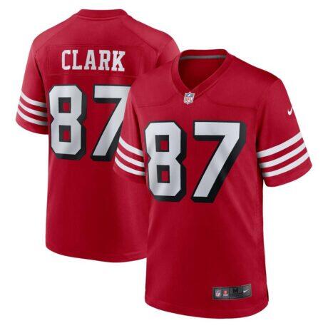 Dwight Clark San Francisco 49ers Nike Retired Player Alternate Game Jersey - - Front View