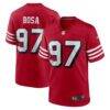 Nick Bosa San Francisco 49ers Nike Alternate Game Jersey - - Front View