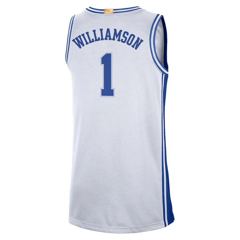 Zion Williamson Duke Blue Devils Nike Limited Basketball Jersey