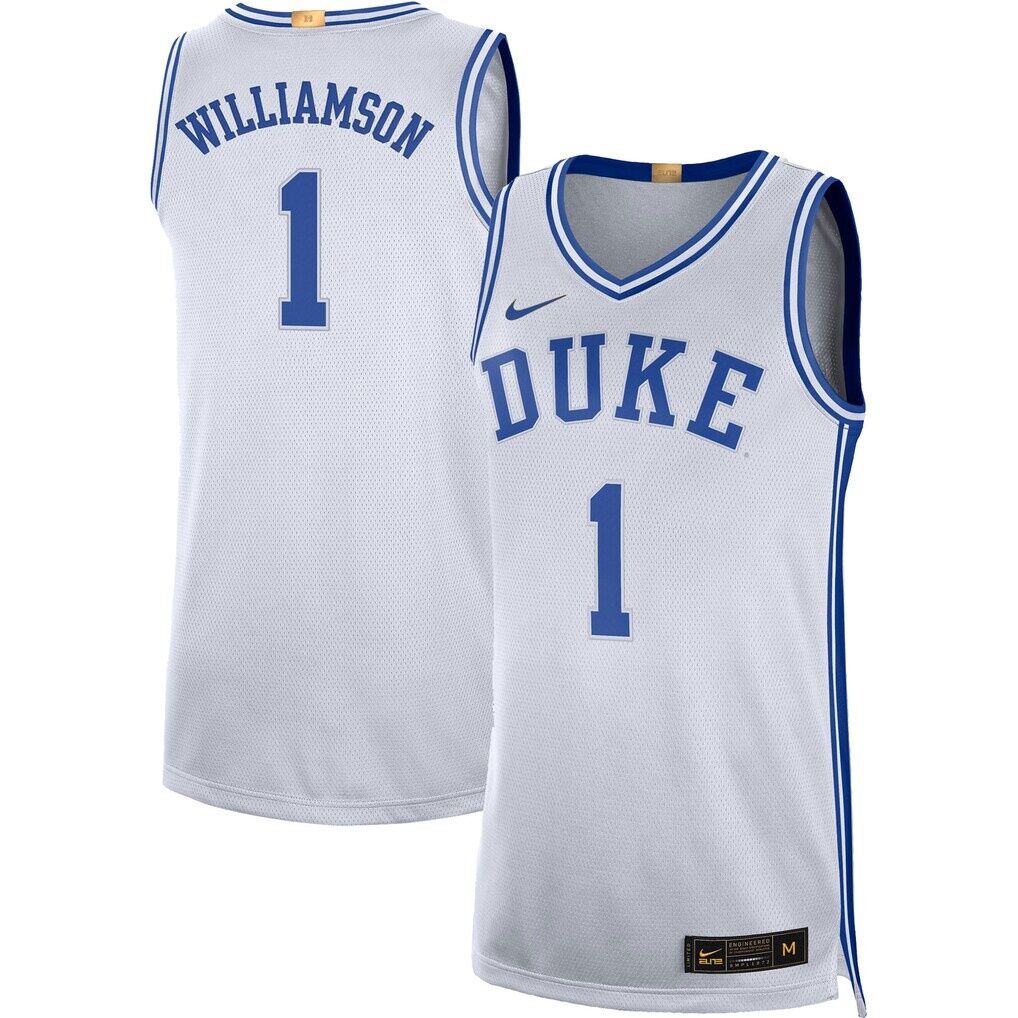 Zion Williamson Duke Blue Devils Nike Limited Basketball Jersey