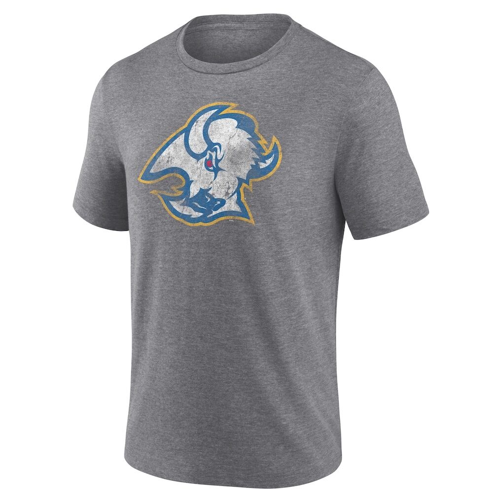 Buffalo Sabres Wraparound Tri-Blend T-Shirt – Heather Gray