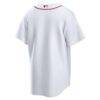 Boston Red Sox Nike Home Blank Replica Jersey - White - Detail View