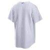 Colorado Rockies Nike Home Blank Replica Jersey - White - Detail View