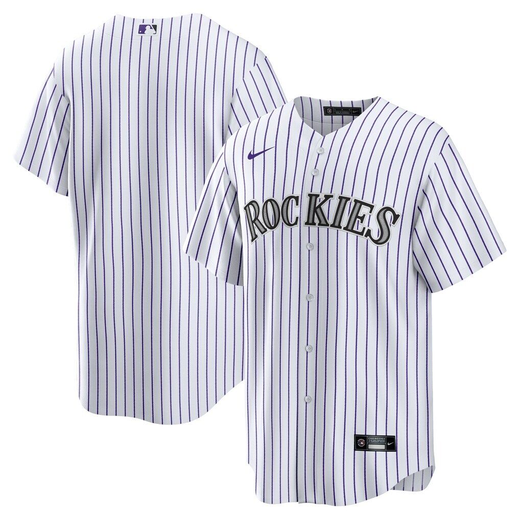 Colorado Rockies Nike Home Blank Replica Jersey