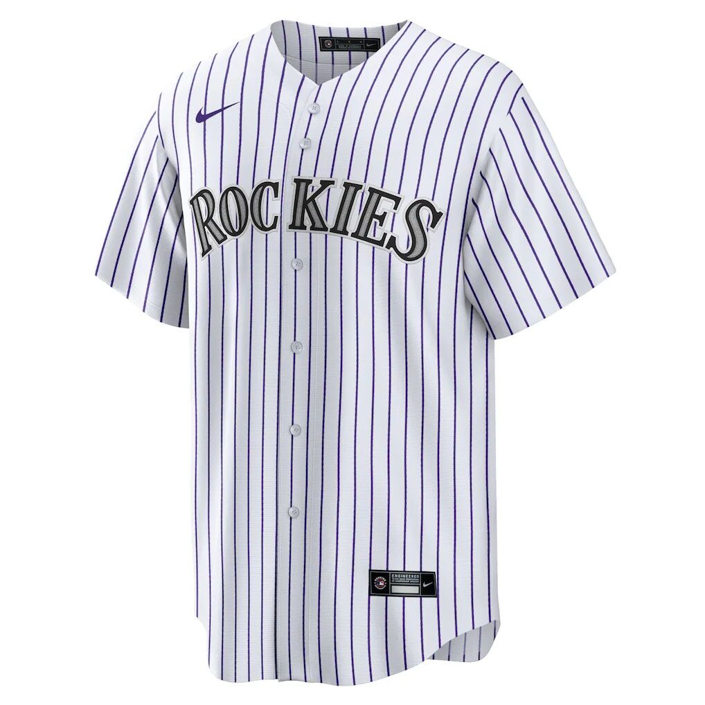 Colorado Rockies Nike Home Blank Replica Jersey