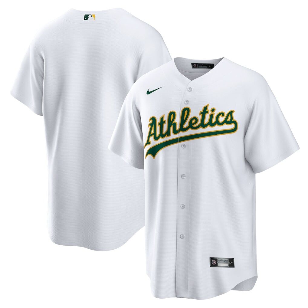 Athletics Nike Home Blank Replica Jersey