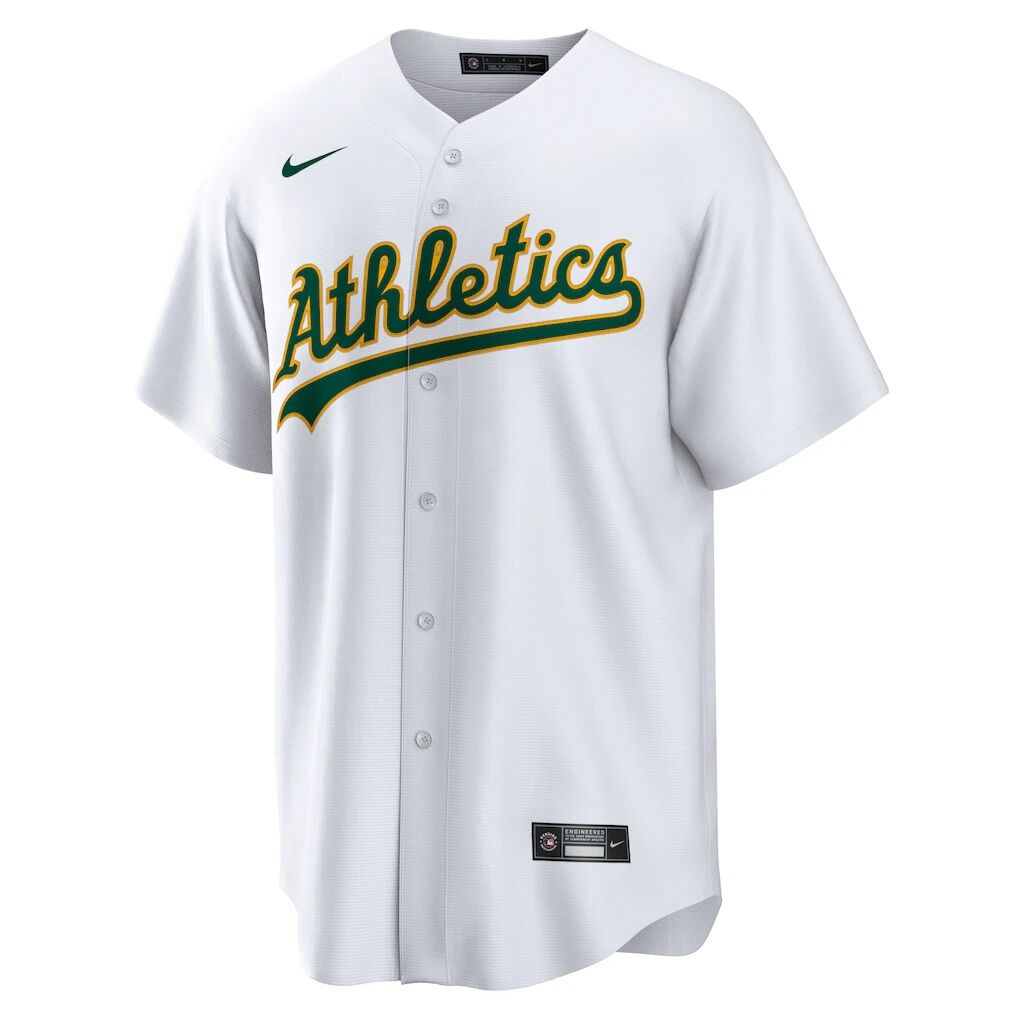 Athletics Nike Home Blank Replica Jersey