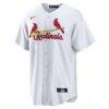 St. Louis Cardinals Nike Home Blank Replica Jersey - White - Side View