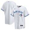 Toronto Blue Jays Nike Home Blank Replica Jersey - White - Front View