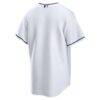 Cleveland Guardians Nike Home Blank Replica Jersey - White - Detail View