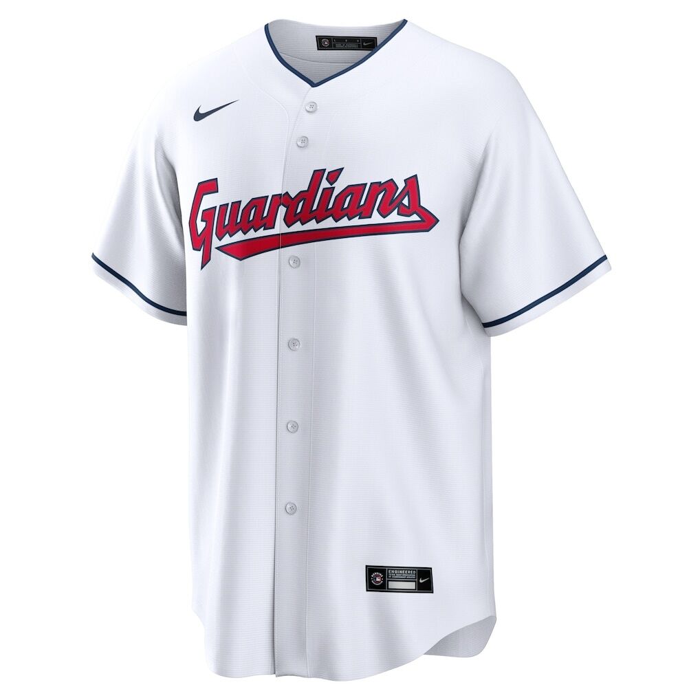 Cleveland Guardians Nike Home Blank Replica Jersey