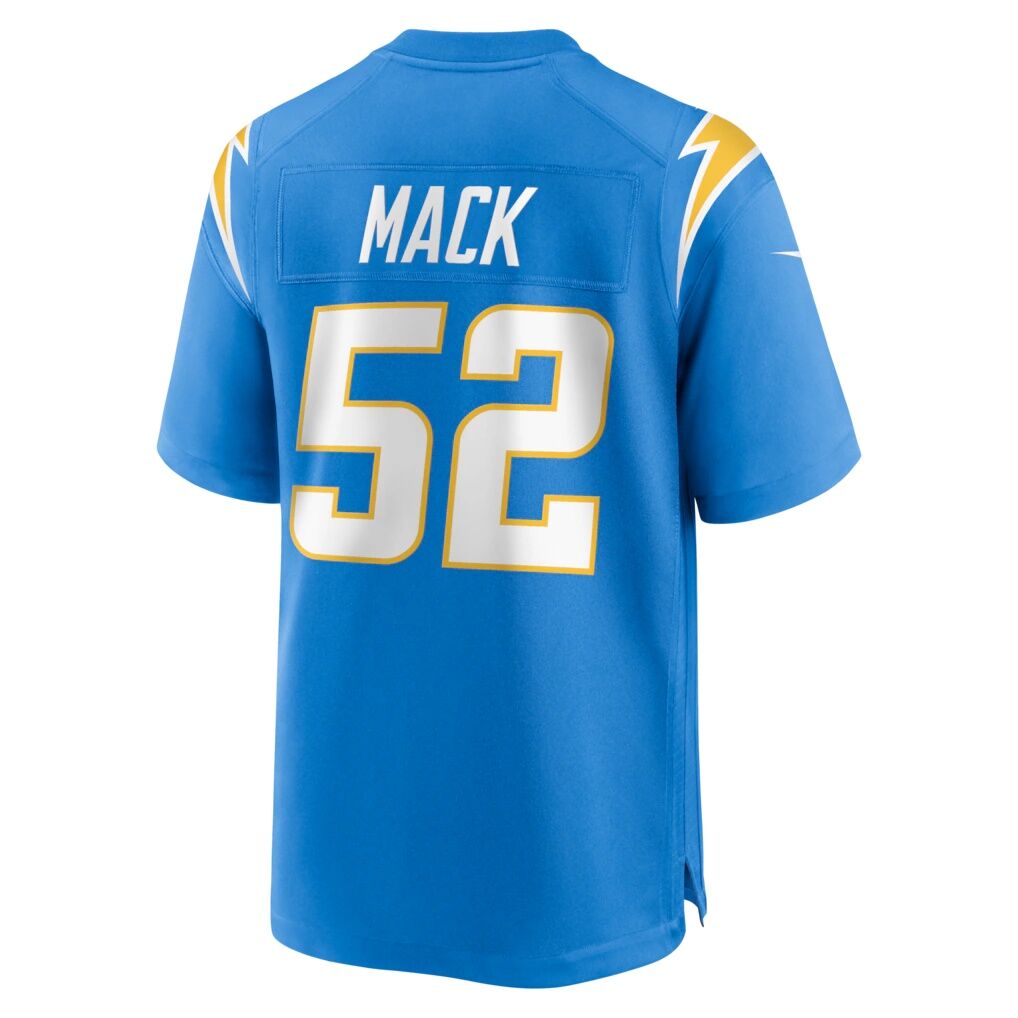 Khalil Mack Los Angeles Chargers Nike Game Jersey - Powder Blue