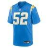 Khalil Mack Los Angeles Chargers Nike Game Jersey - - Side View