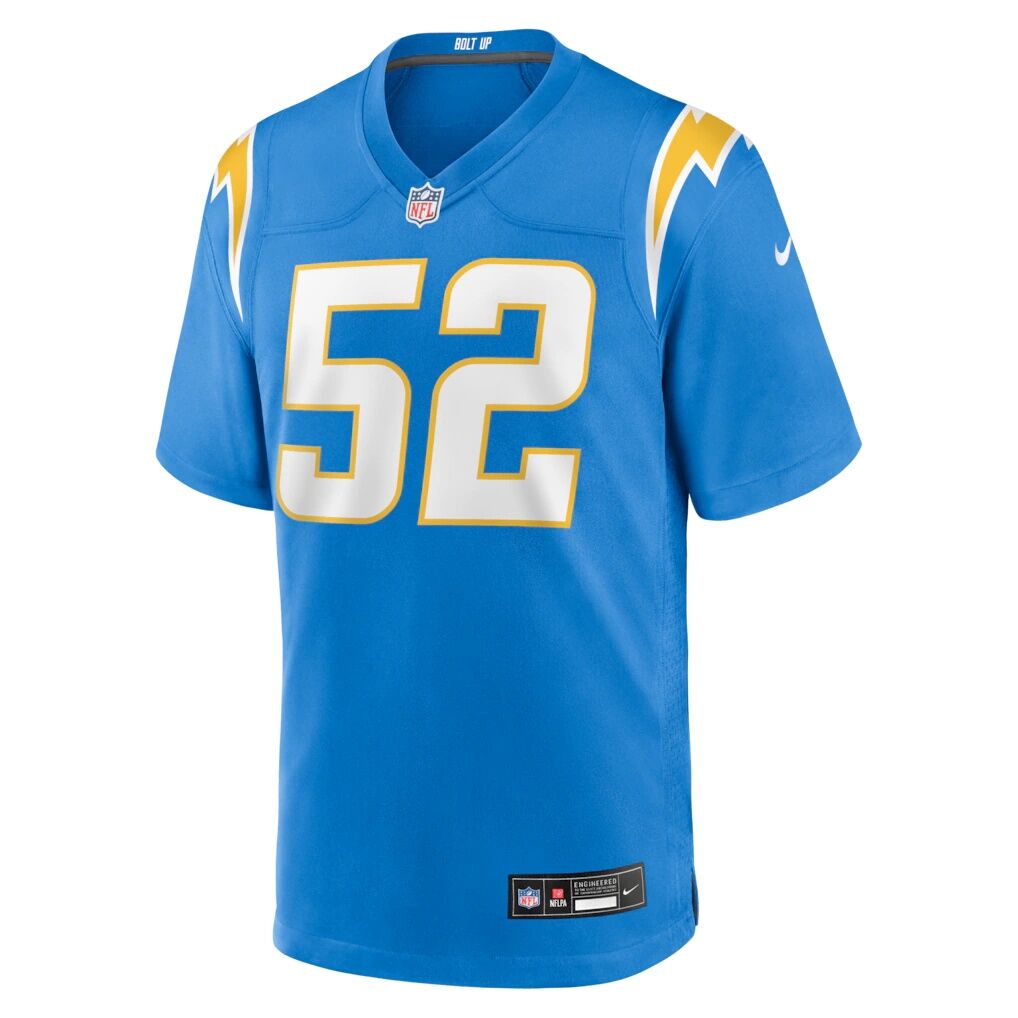 Khalil Mack Los Angeles Chargers Nike Game Jersey - Powder Blue