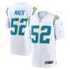 Khalil Mack Los Angeles Chargers Nike Game Jersey - White - Front View