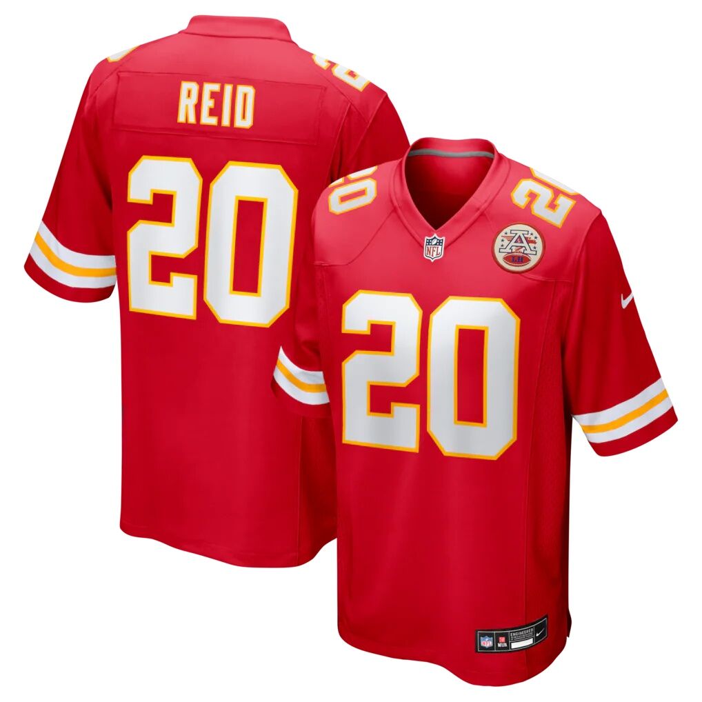 Justin Reid Kansas City Chiefs Nike Game Jersey