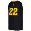 #22 Arizona State Sun Devils adidas Youth Swingman Jersey - Black - Detail View