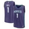 LaMelo Ball Charlotte Hornets Fashion7 Fast Break Replica Player Jersey - Purple - Front View