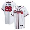 Matt Olson Atlanta Braves Nike Home Replica Player Jersey - White - Front View