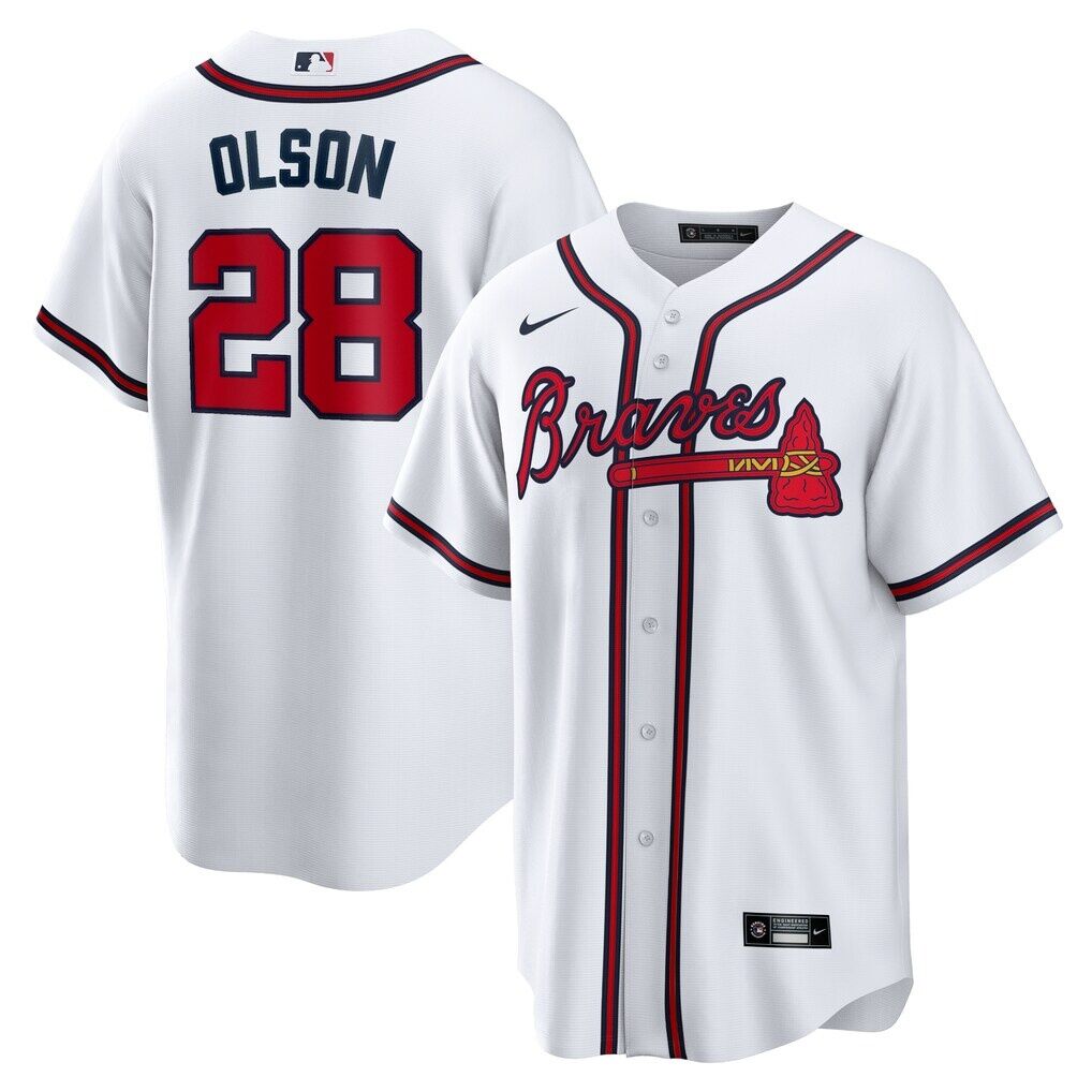 Matt Olson Atlanta Braves Nike Home Replica Player Jersey