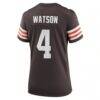 Deshaun Watson Cleveland Browns Nike Women's Player Jersey - Brown - Detail View