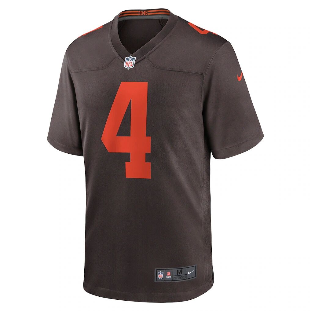 Deshaun Watson Cleveland Browns Nike Alternate Game Jersey