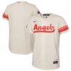 Los Angeles Angels Nike Toddler City Connect Replica Jersey - Cream - Front View