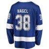 Brandon Hagel Tampa Bay Lightning Fashion7 Home Breakaway Player Jersey - Blue - Detail View