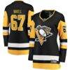 Rickard Rakell Pittsburgh Penguins Women's Fashion7 Home Breakaway Player Jersey - Black - Front View