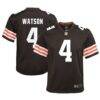 Deshaun Watson Cleveland Browns Nike Youth Game Jersey - Brown - Front View