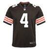 Deshaun Watson Cleveland Browns Nike Youth Game Jersey - Brown - Side View