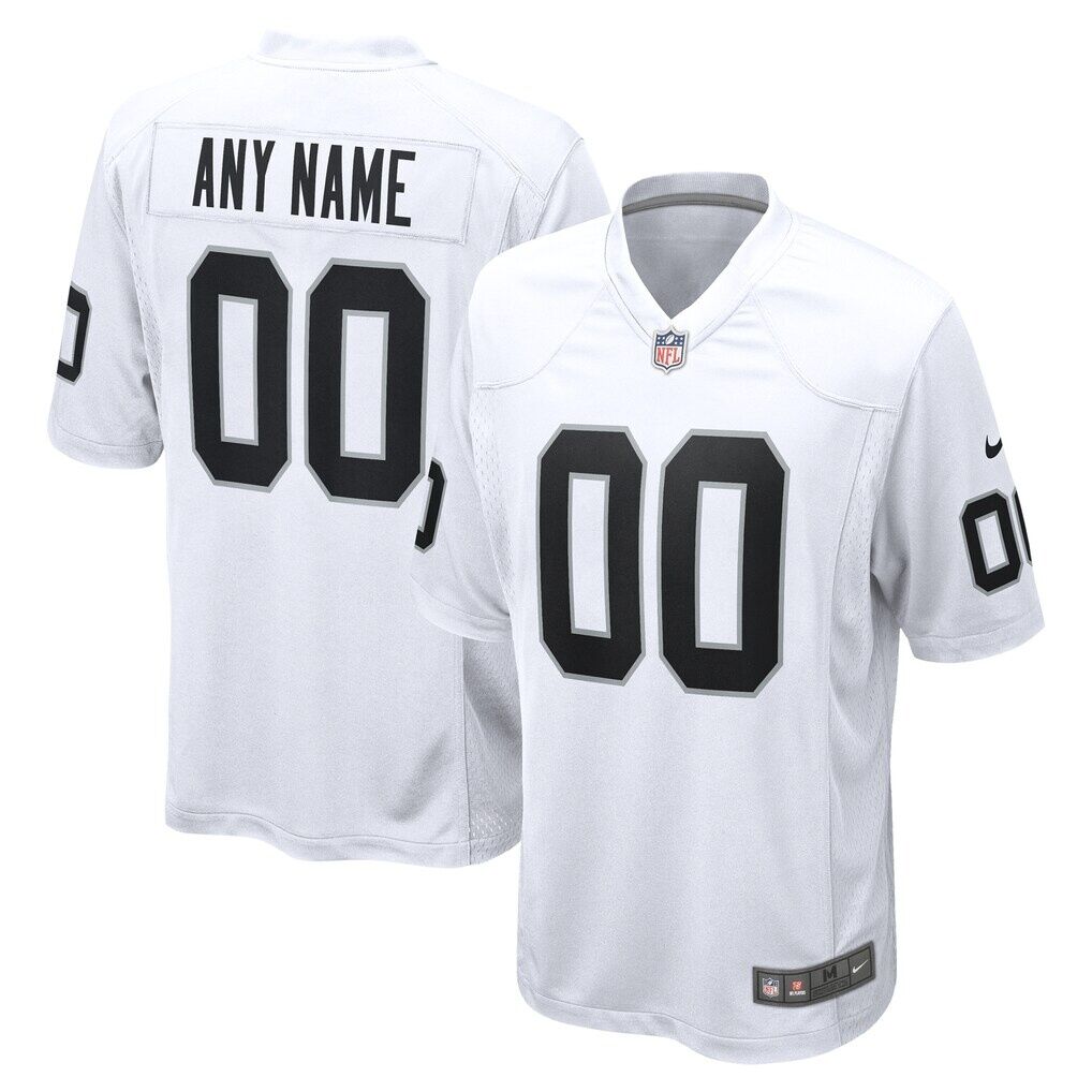Las Vegas Raiders Nike Youth Team Custom Game Jersey