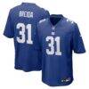 Matt Breida New York Giants Nike Game Jersey - - Front View