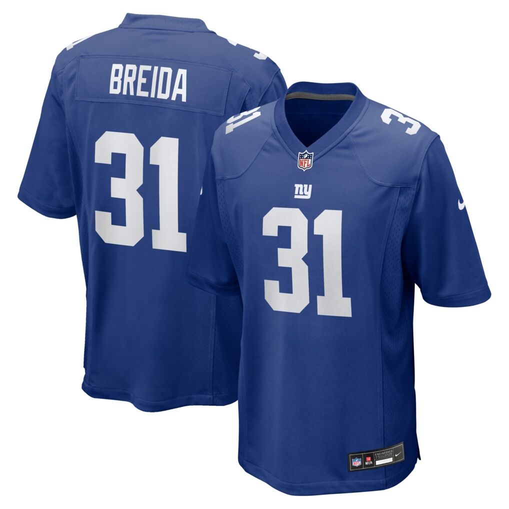 Matt Breida New York Giants Nike Game Jersey - Royal