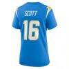 JK Scott Los Angeles Chargers Nike Women's Game Jersey - - Detail View
