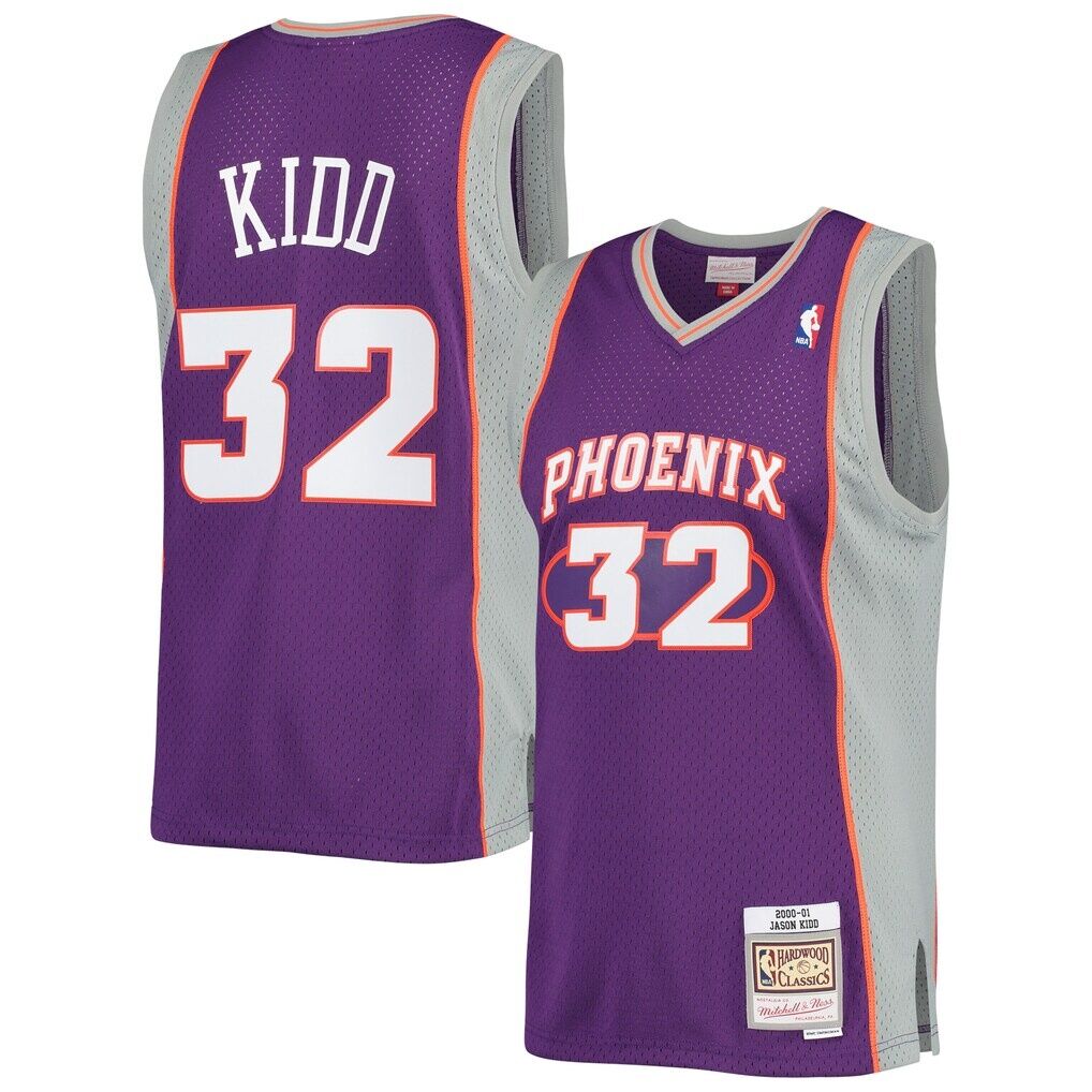 Jason Kidd Phoenix Suns Mitchell & Ness Big & Tall Hardwood Classics 2000/01 Swingman Jersey