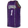 Tracy McGrady Toronto Raptors Mitchell & Ness Big & Tall Hardwood Classics 1998/99 Swingman Jersey - Purple - Detail View