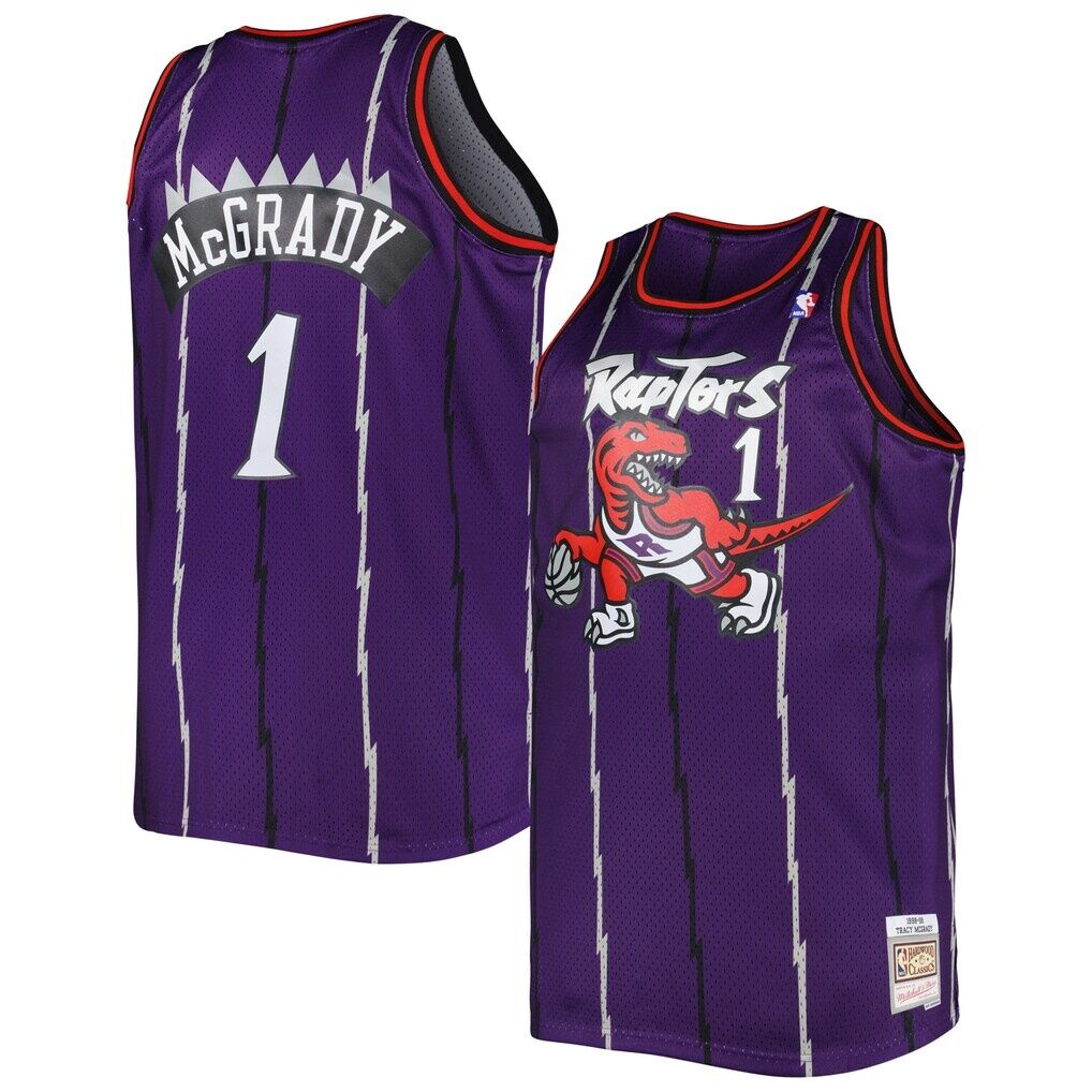 Tracy McGrady Toronto Raptors Mitchell & Ness Big & Tall Hardwood Classics 1998/99 Swingman Jersey