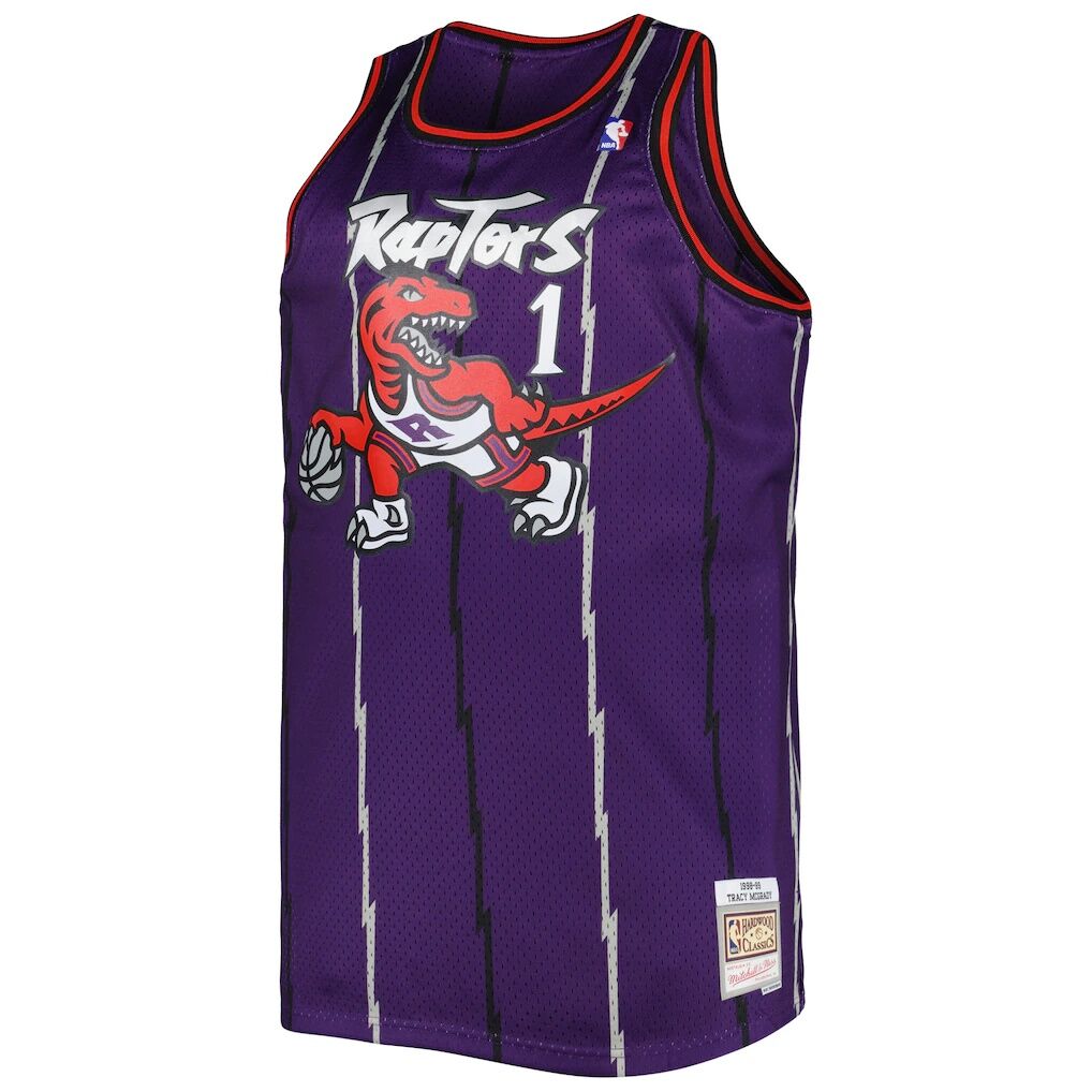 Tracy McGrady Toronto Raptors Mitchell & Ness Big & Tall Hardwood Classics 1998/99 Swingman Jersey
