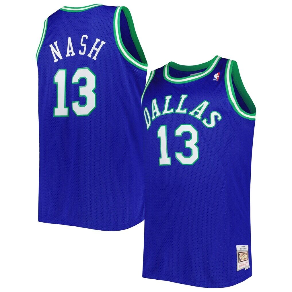 Steve Nash Dallas Mavericks Mitchell & Ness Big & Tall Hardwood Classics 1998/99 Swingman Jersey