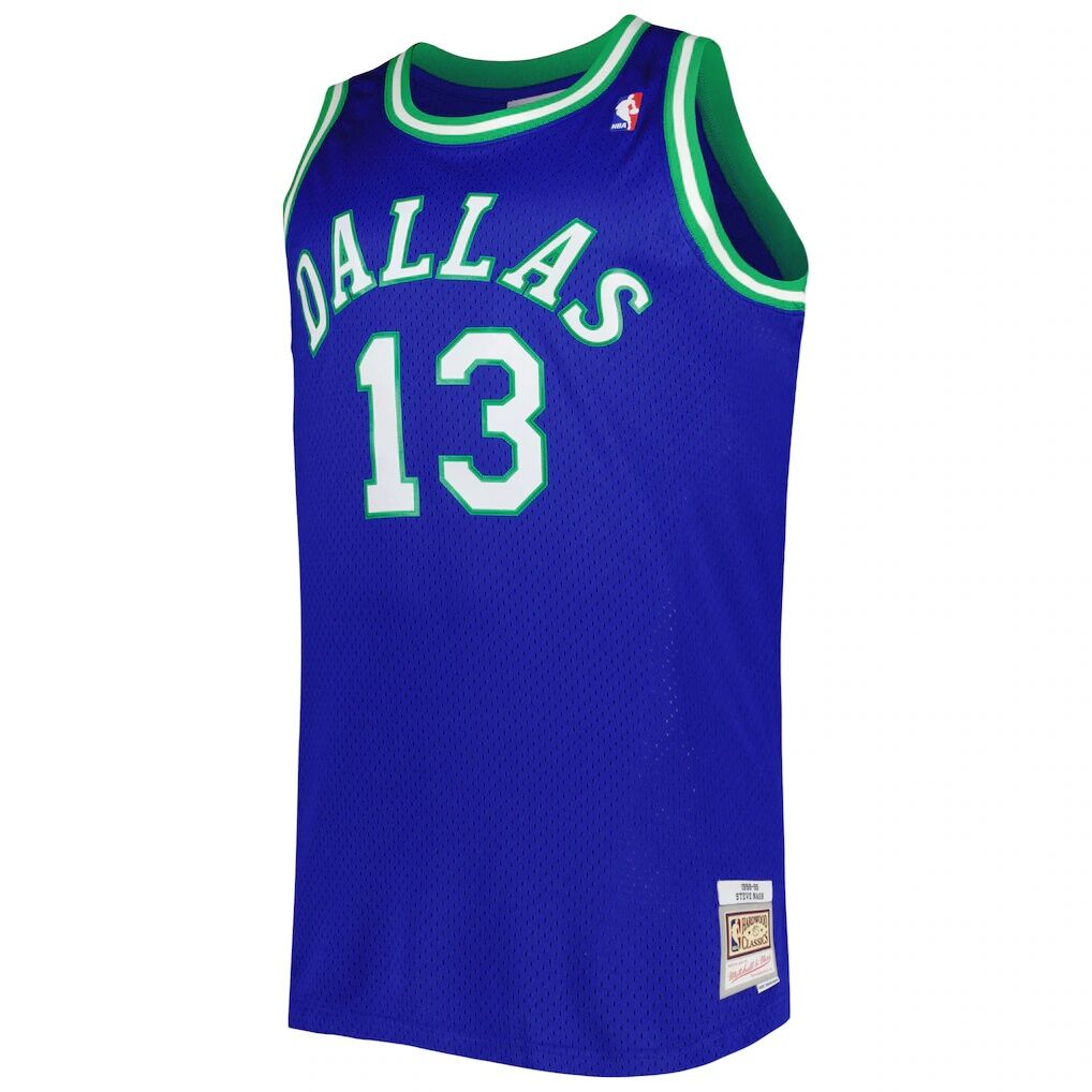 Steve Nash Dallas Mavericks Mitchell & Ness Big & Tall Hardwood Classics 1998/99 Swingman Jersey