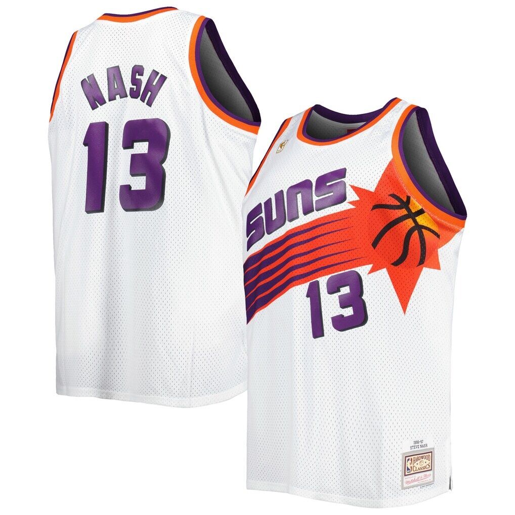 Steve Nash Phoenix Suns Mitchell & Ness Big & Tall Hardwood Classics 1996/97 Swingman Jersey