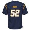 Khalil Mack Los Angeles Chargers Nike Youth Game Jersey - Navy - Detail View