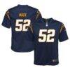 Khalil Mack Los Angeles Chargers Nike Youth Game Jersey - Navy - Front View